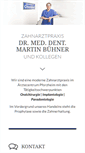 Mobile Screenshot of dr-buehner.com